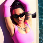 SKIMS ✨ Bikini Top Taffy Pink Size Medium NWT Photo 2