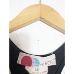 Free People  Bethany Midi Dress Size Small Black Cut Out Asymmetrical Hemline Photo 4