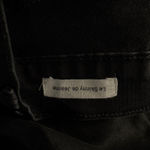 frame denim FRAME SZ 26 Le Skinny de Jeanne Jeans Noir Coated Stretch Mid-Rise Zip-Fly Black Photo 7