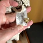 Ecovibe 100% Cotton Oatmeal Black Stripe Jumpsuit Size Small Photo 8