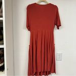Torrid  Super Soft Knits Orange Short Sleeve Jersey Knit Mini Dress 00 Large Cozy Photo 6