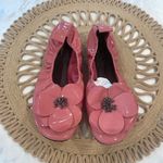 Tory Burch  Light Berry Flower Ballet Flats Pink Size 6.5 Photo 2