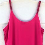 The Clothing Company Womens size medium hot pink beaded sleeveless dress Photo 8
