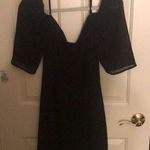 None Little black dress cold shoulder size small Photo 0