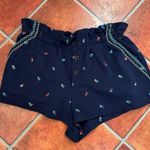 Something Navy  Soft Multicolored Shorts w/ Pockets Photo 1