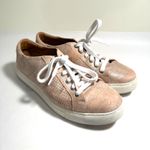 Trask Lindsey Blush Pink Metallic Fashion Sneaker Size 9 Photo 2