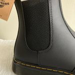 Dr. Martens Dorrian FL Black Faux Fur Lined Boots (Rubber Finish) Photo 1