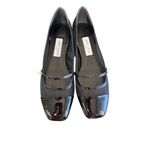 Jimmy Choo NIB Elisa Mesh Patent Leather Flat in Black Size 40.5 Photo 9