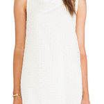 Ella Moss  Dress‎ Womens Small Cream White Brigitte Eyelet Mini Photo 0