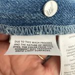 Madewell  Scoopneck Denim Shortalls Chambray Blue XXS Button Front Patch Pockets Photo 12