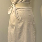 Forever 21 two piece cotton dress. Ties at the middle to connect. Size Small. Photo 0