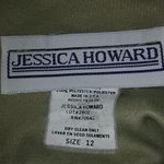 Jessica Howard  12 Olive Green Pink Roses Top Photo 5