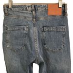 ZARA high waist wide leg split flare denim jeans 2 Photo 4