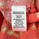 Natural Reflections orange scoop neck high low hem ikat sleeveless dress large Photo 6