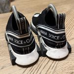Dolce & Gabbana  Black and White Slip-On Shoes size 38.5 Photo 3