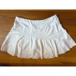 Lija Women's Multi Panel White Mesh Pickleball Tennis Skort 13" EUC Size M Photo 4