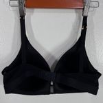 Lively Wireless Bra Black Plunge Lightly Lined Everyday‎ Comfort Size Medium Photo 2