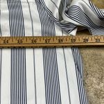 Lafayette 148 New York off shoulder dark indigo and White Striped Top
Size: M Size M Photo 8