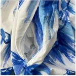 Anthropologie  Nathalie Lété Strapless Blue Floral Dress Size 10 Photo 7