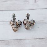 Vintage Clip On Earrings Bronze Photo 5