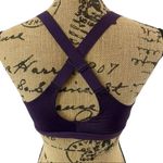 Victoria's Secret  Sport Dark Purple Lightweight Cross Back 34D Photo 4