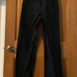 Glassons  Washed Black Panel Extreme Wide Leg Jeans US Size 2 (NZ/AU 6) Preowned Photo 4
