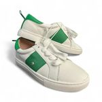 Lucky Brand Kate Spade New York Adorn Sneakers Optic White / Fresh Green Women’s Size 6 1/2 Photo 4