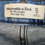 Abercrombie & Fitch  The 90’s Straight Leg Ultra high rise jeans Photo 3