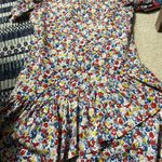 Storets  yellow red & blue floral mini dress s/m Photo 3