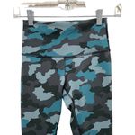 Lululemon Wunder Train High-Rise Crop 21" Heritage 365 Camo Tidewater Teal Multi Photo 6