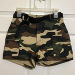Love Tree Camo Midi Shorts with Belt Photo 1