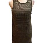 Abercrombie & Fitch Women's S Green Crochet Sleeveless Sheath Dress Photo 0