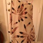 Audrey  3 1  Brown/Tan  One Shoulder Feather Top Dress Kaftan Tunic Coverup Boho Photo 2