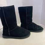 BEARPAWS Women’s Black Suede Boots Size 6 Photo 10