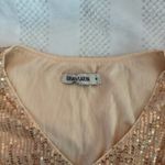 Grace Karin new  sequin peplum blouse size Medium Photo 1
