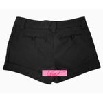 Grass Collection Black Stretch Classic Chino Khaki Cuffed Stretchy Shorts 7 M Photo 2