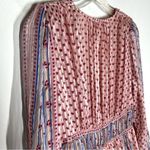 Ulla Johnson  Sz 4 Martine Silk Mini Printed Dress in Rose Photo 9