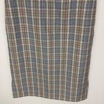 COS  Checkered MIDI Dress Straight Neck Size 8 Photo 3