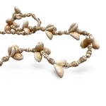 Vintage Sea Shell Necklace Tan Photo 1