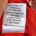 Caroline Constas Embroidered Bustier Dress xs Orange Photo 11