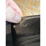 Donald Pliner Donald J Pliner Corin Women Black Silver Heel Square‎ Toe Pump Nylon Size 8.5 Photo 8