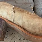 Acme Western Cowboy Boots Womens Size 8.5 M Gray Mid Calf High Heel Pull On USA Photo 5