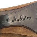 Sam Edelman Wedge Boots Womens Size 8.5 Tan Leather Chelsea Pointed Toe Booties Photo 6