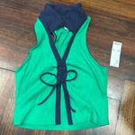 Urban Outfitters  green sleveless collared top Photo 1