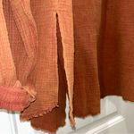 White Birch  Rust Button Down Top Women’s Medium Photo 7