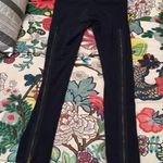 LNA Black Leggings With High Zipper M Photo 0