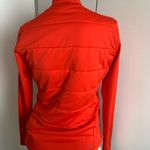 Lole  Just Cardigan women’s small orange quilted full zip Photo 4