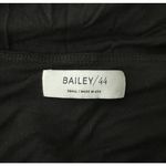 Bailey 44 Mini Dress Small Black Cut Out Plunge V-Neck Sexy Night Out Party Club Photo 5