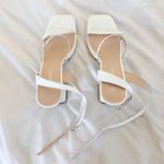 white heels Size 9.5 Photo 0