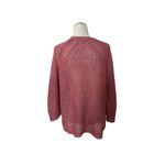 J.Crew linen chunky knit long sleeve top size M Photo 1